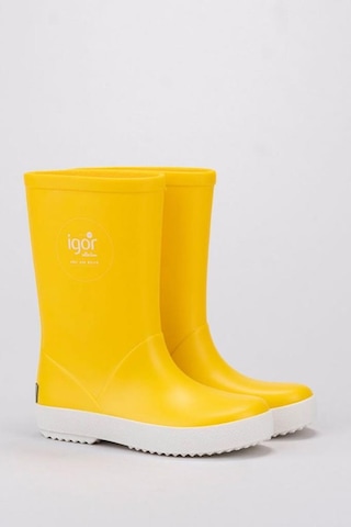 Igor İgor W10107-008 Splash Nautıco Çocuk Çizme Sarı 29-36 001