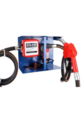 Düzey Pompa 220 Volt Sayaçlı Otomatik Mazot Aktarma Seti Otomati