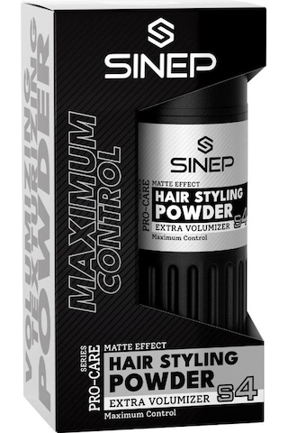 Sinep Toz Wax No:4 Extra Volumizer Gri Silver Ekstra Hacim Verici & Dolgunlaştırıcı 20 Gr