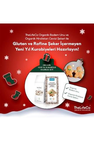 Thelifeco Organik Yeni Yıl Kurabiyesi Hazırlama Seti