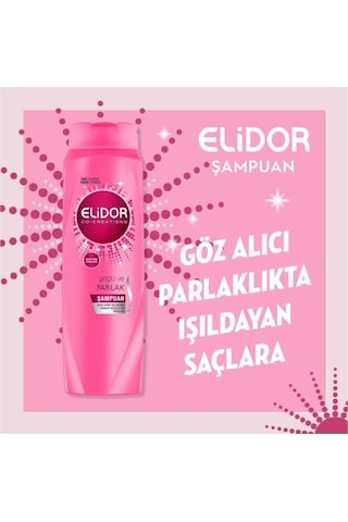 Elidor Güçlü ve Parlak Şampuan 4 x 650 ML