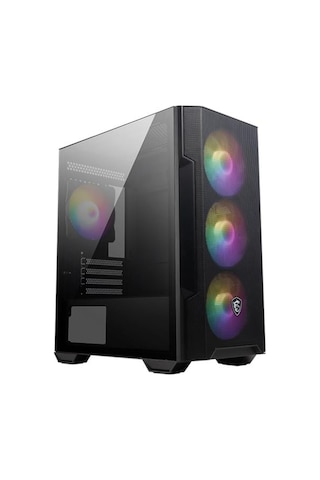 Msı Mag Forge M100r Temperlı Cam Argb 3x120mm 1x120mm Psu Yok Matx Gamıng Kasa