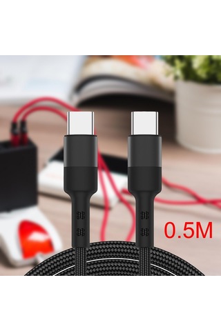 Suntek USB C Veri Kablosu 3.8 MM 50 CM