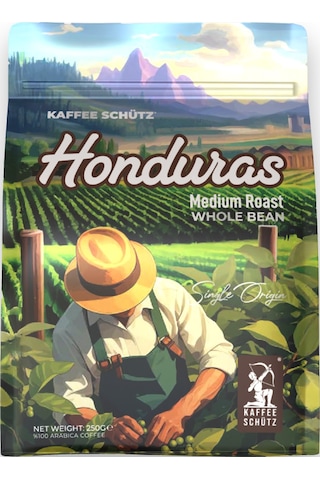 Kaffee Schütz Honduras Çekirdek Kahve 250 G