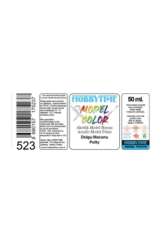 50 Ml. Dolgu Macunu Putty , Hobbytime 523 Diğer