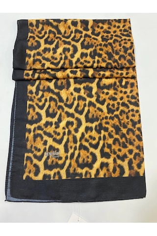 İpekal Natural Leopar Desen Soft Şal 1 Çok Renkli