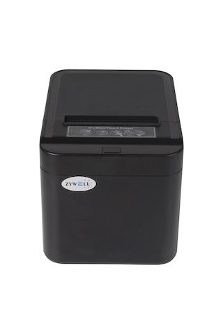 Zywell Zy-q822 Thermal / Otomatik Kesicili Usb+ethernet Slip Yazıcı 200mm/s / 80mm Siyah