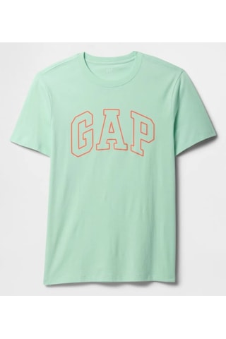 Gap Everyday Soft Basic Gap Logo 856659 T-shirt Kısa Kol Tişört Erkek T-shirt Yeşil