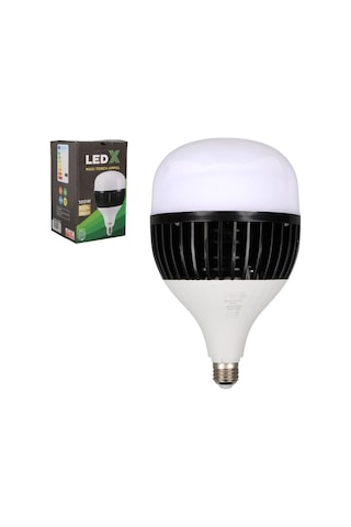Ledx Al-th100 Akım Korumalı 9000 Lümen E27 Duy 100w Beyaz Maxi Kristal Torch Led Ampul