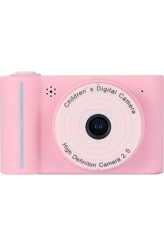 Dofolink Kız Çocukları İçin Pembe Dijital Kamerası - 1080p Video & Fotoğraf Çekimi, 20mp Çift Kamerası, 2.0" Ips Ekran, Oyun Özelliği, Dahili Li-poly Batarya Pembe