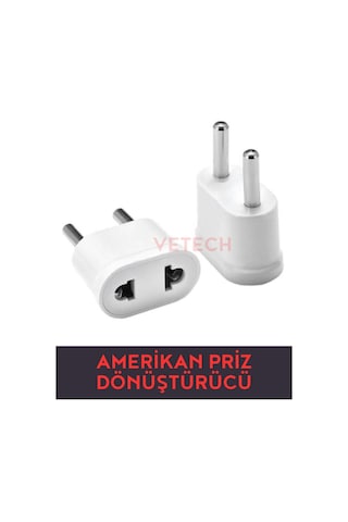 Amerikan Priz Dönüştürücü Amerikan Tipi Standart Fiş Çevirici
