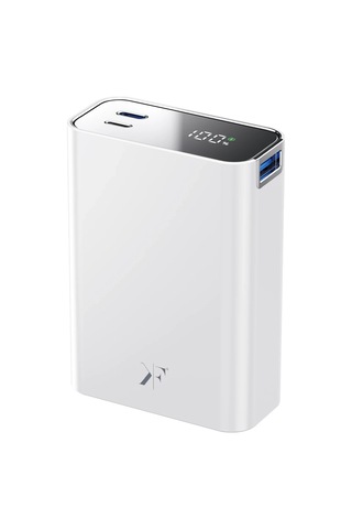 Büro Ev Ofis Cihazları İçin Beyaz 3w-20w 20.000mah Göstergeli Typec Kablosuz Pd Şarjlı Powerbank