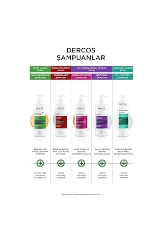 Dercos Energisant Shampoo - Dökülme Karşıtı Bakım Şampuanı 400ml