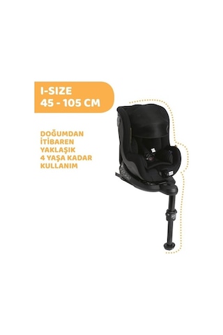 Chicco Seat2fıt Air I-size Oto Koltuğu Gr.0+/1, Siyah