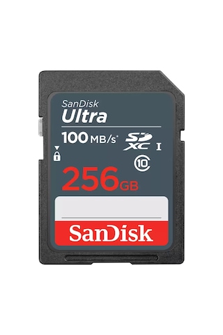 Sandisk Ultra SDSDUNR-256G-GN3IN 256 GB 100 MB/S SDXC Hafıza Kartı