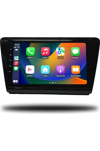 Avaydel Skoda Rapid Android Carplay Multimedya 2013-2018 8GB RAM + 128GB Hafıza + 4 Çekirdek