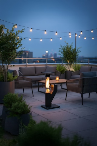 Outdoor Mini Cam Portatif Pelet Kamp Sobası Bahçe Teras - Pürmüz&pelet Hediyeli