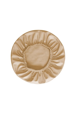 Reedark Kahverengi Pu Su Ve Yağa Dayanıklı Dairesel Tabure Örtüsü - Bar, Cafe Ve Ev İçin Dayanıklı Koltuk Kılıfı DiğER