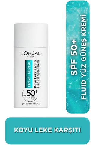 L'Oréal Paris Koyu Leke Karşıtı Yüz Güneş Kremi SPF50+ 50 ML + Panorama Hacim Veren Maskara