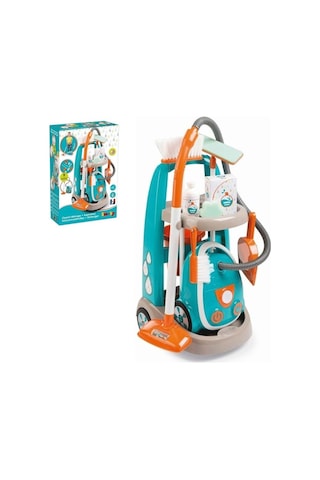 7600330316 Temizlik Arabası  + Süpürge