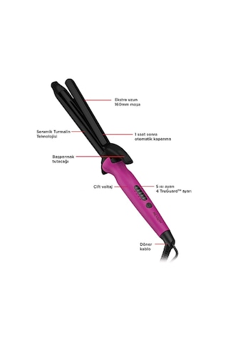 Revlon Rvır1196e Easy Heat 25mm Seramik Turmalin Saç Maşası