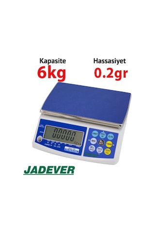 Jadever Jwq Dijital Hassas Terazi (6Kg / 0.2Gr)