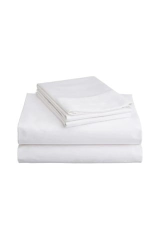 Beyaz Tek Kişilik %100 Pamuk Otel Nevresim Yorgan Kılıfı 160 220 Cm 60 Tel Dokuma Beyaz