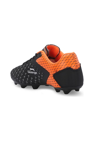 Slazenger CYCLE I Erkek Halı Saha Siyah / Turuncu Futbol Ayakkabısı