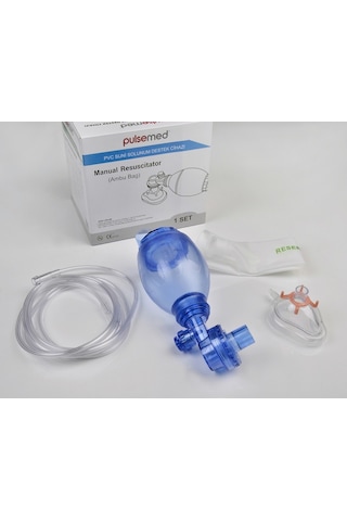 Pulsemed Solunum Cihazı PVC Pediatrik - Çocuk Ambu