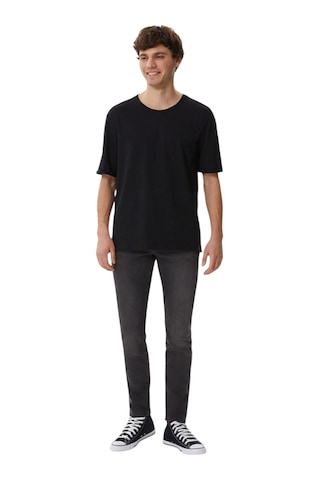 Lee Cooper Thomas Erkek O Yaka T-shirt 242041 SIYAH