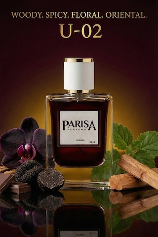 U-02 Black Orchid Edp 50 Ml - Siyah Orkide & Baharat Notalı Oryantal Odunsu Unisex Parfüm Prsu02 Odunsu