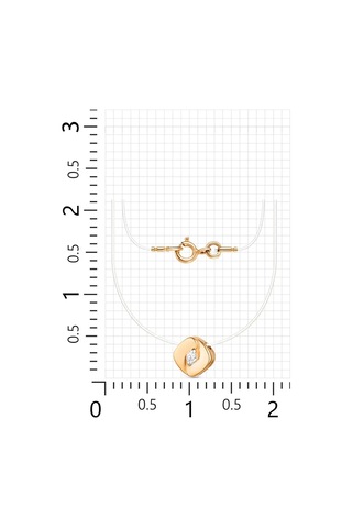 Veronika Jewelry Factory Misina Üzerinde Gümüş 925 Kolye Misinabancı 100963837 Altın