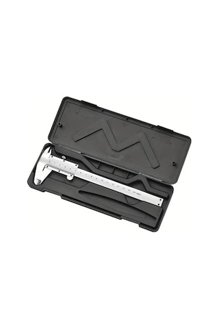150mm / 0.02mm Paslanmaz Çelik Mekanik Kumpas - Sürgülü Manuel Kumpas