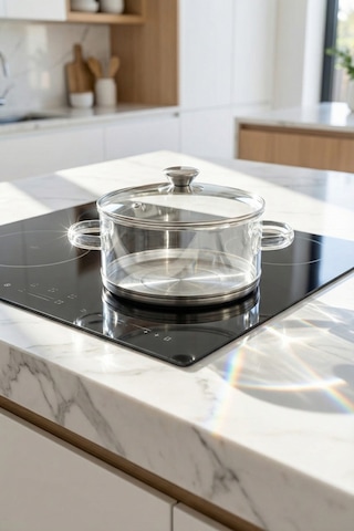 Pureglass Isıya Dayanıklı Cam Tencere - 20 Cm - 2.5 L Çok Renkli