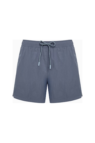 Penti Gri Stripe Detail Çizgili Erkek Şort Mayo