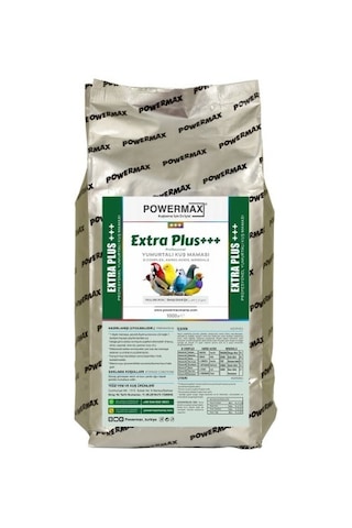 Powermax Extra Plus +++ Yumurtalı Mama 1 Kg