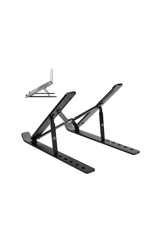 Frisby Fnc-5110st Siyah 10- 15.6 İnç Katlanabilir Tablet Laptop Notebook Standı Alüminyum Ayarlanabilir