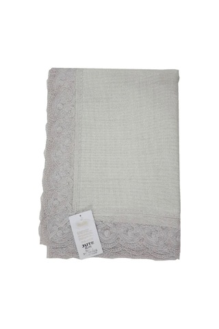 Linen Jute Simli Keten Masa Örtüsü