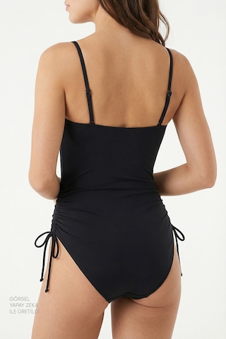 Penti Siyah Straplez Balen Mayo