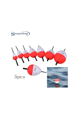 Balıkçılık Şamandıralar 5 Adet/takım Balıkçılık Şamandıralar Seti Deniz Balıkçılığı Şamandıralar Sopa Olta Takımı Aksesuarları 5pcs 30g