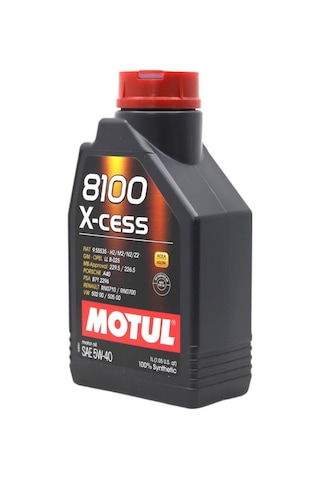 Motul 8100 X-Cess 5W-40 Motor Yağı 12 x 1 L