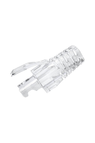 100 Adet - Rj45 Cat5e Cat6 Cat6a Boots Konnektör Şeffaf Jack Koruma Kılıfı