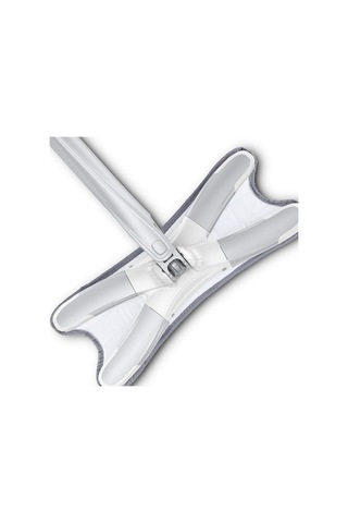 Prestigegoods 360 Derece Mikrofiber Paspas Bezi, X Tipi Kafa, El Serbest Yıkama, 3 Adet, Beyaz, B6191ss