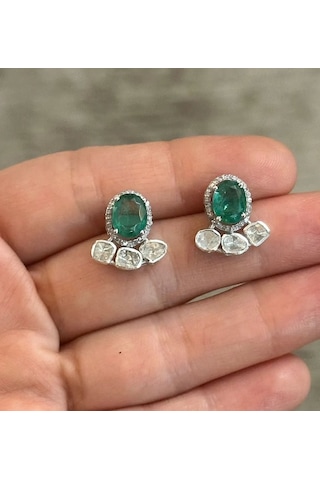 Zümrüt Elmas Küpe 144
