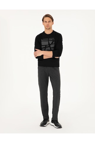 Pierre Cardin Erkek Antrasit Melanj Eşofman Altı 50299304-vr081 Antrasit Melanj