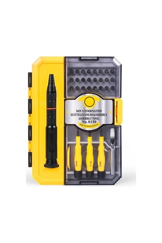 34 Uçlu Çok Fonksiyonlu Hassas Tamirci Tornavida Seti 4172