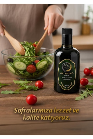 Olivisimo Erken Hasat Soğuk Sıkım Natürel Sızma Zeytinyağı 500 Ml