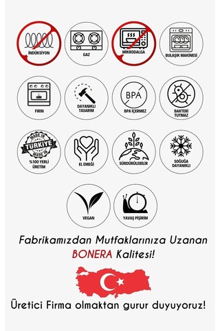 6 Parça Seramik Omlet Pembe Pembe