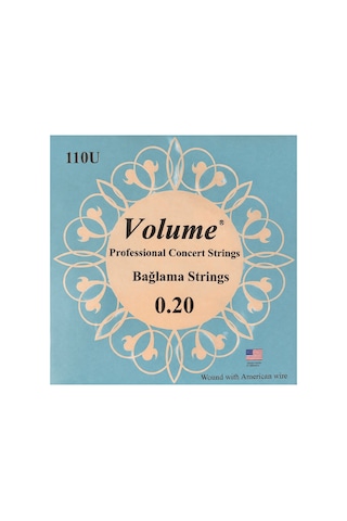 Volume 0,20 Uzun Sap Bağlama Teli 110u