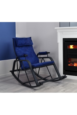 Metatek Alart Keyf Sallanan Sandalye, Emzirme Koltuğu, TV Koltuğu, Metal Ayaklı Sallanır Sandalye Tekli Koltuk